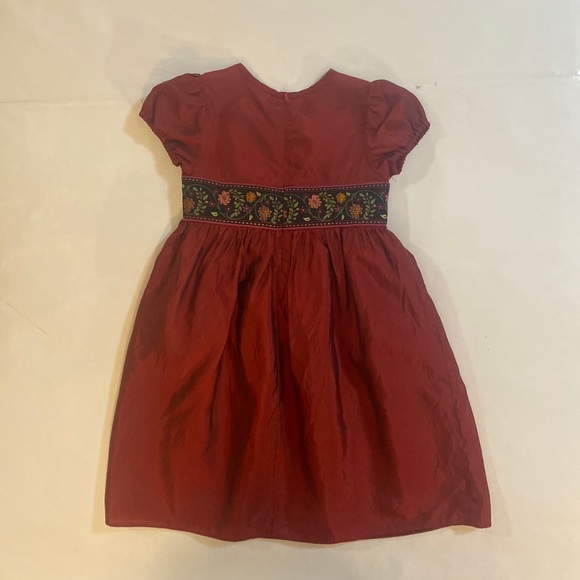 Hanna Andersson red dress, holiday formal wear - Picture 10 of 12
